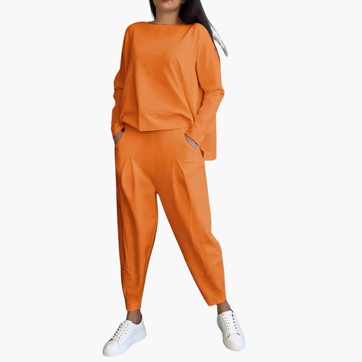 Hazel - Minimalist Casual Women’s Two-Piece Set