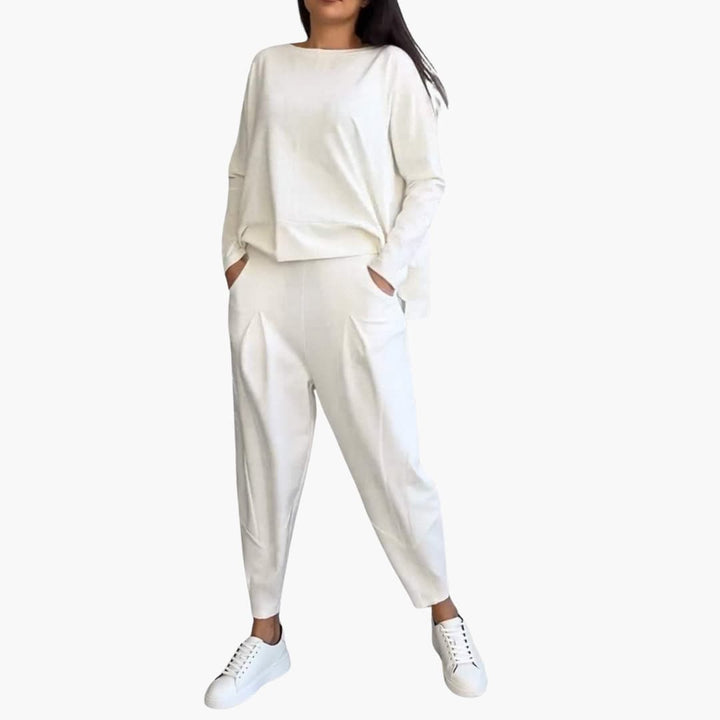 Hazel - Minimalist Casual Women’s Two-Piece Set