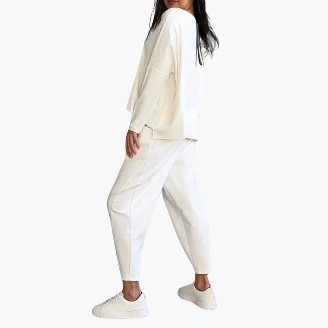 Hazel - Minimalist Casual Women’s Two-Piece Set