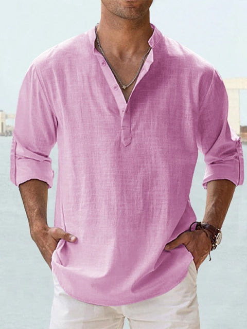 Sebastian- Breathable linen shirt