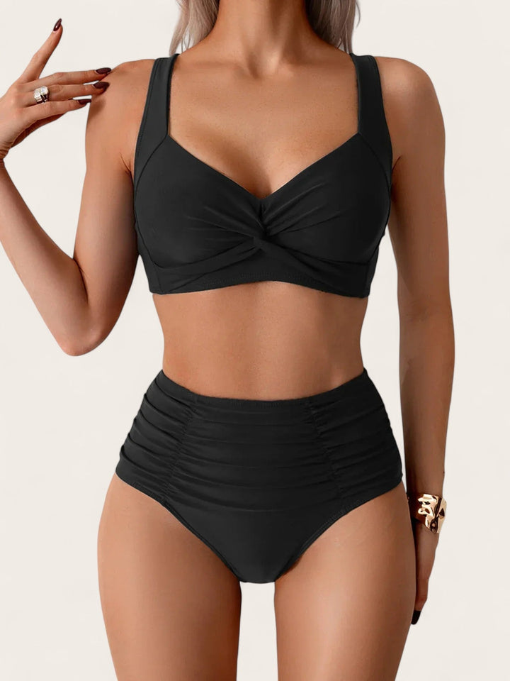 Molly – Bandeau Bikini with Ruffles