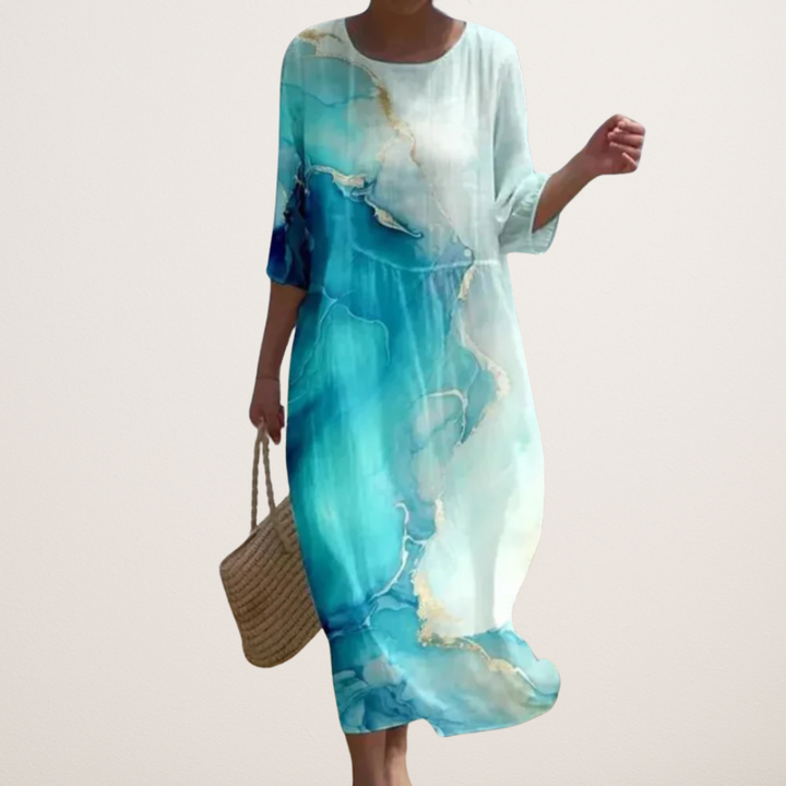 Teagan - Dresses that hide your tummy and highlight your elegance